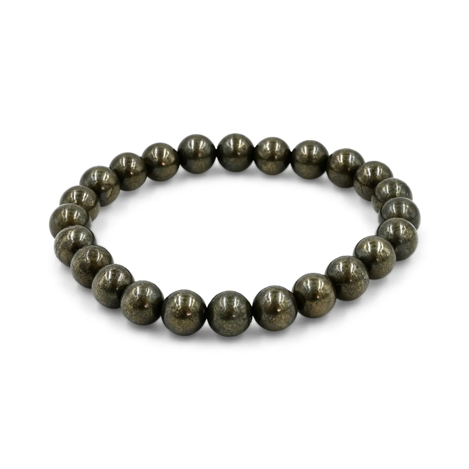Raw Pyrite Money Magnet Bracelet