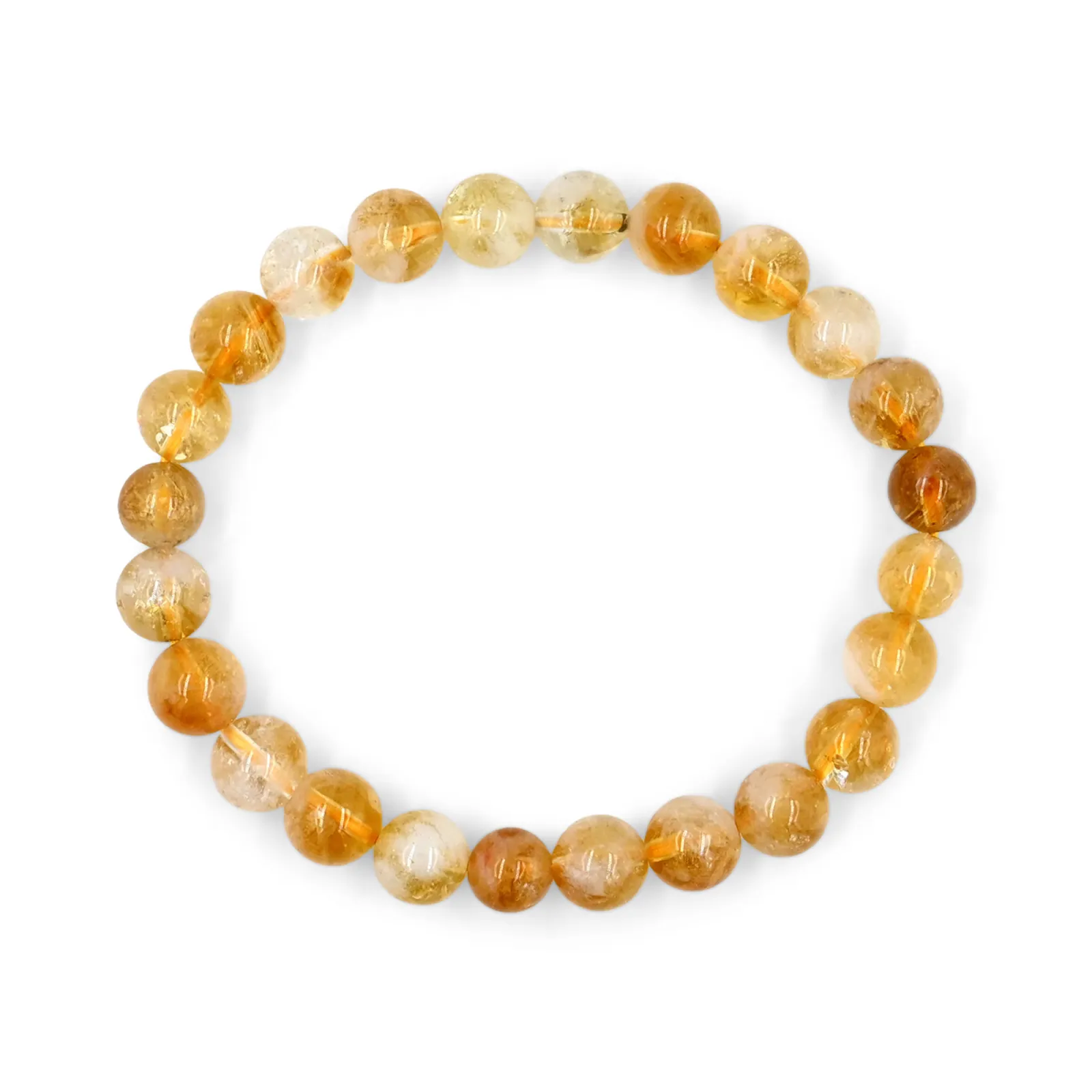 Citrine Beads Bracelet